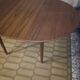 Scandinavian teak roundtable