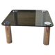 Marco Zanuso Coffee Table in Stainless Steel by Zanotta Vintage 1970