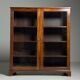 Mahogany display cabinet 19th century antique