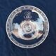 Baccarat crystal champagne glasses monogram 19th century