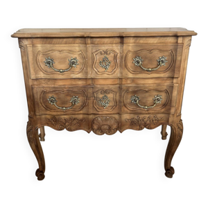 Commode sauteuse de style - merisier