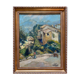 Tableau "Vielles maisons à Cagne"