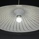 Murano glass pendant lamp, tourbillon, Italy, 1970s