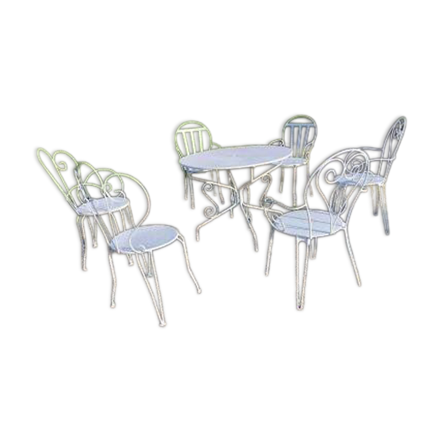 Wrought Iron Garden Furniture 1900