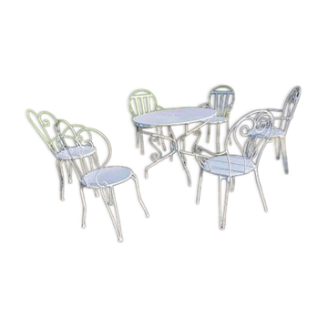 Wrought Iron Garden Furniture 1900