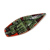 Plat en céramique émaillée "Poole Pottery Delphis" 44 cm, 1970