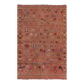 Kilim turc vintage tissé main 95x140 cm