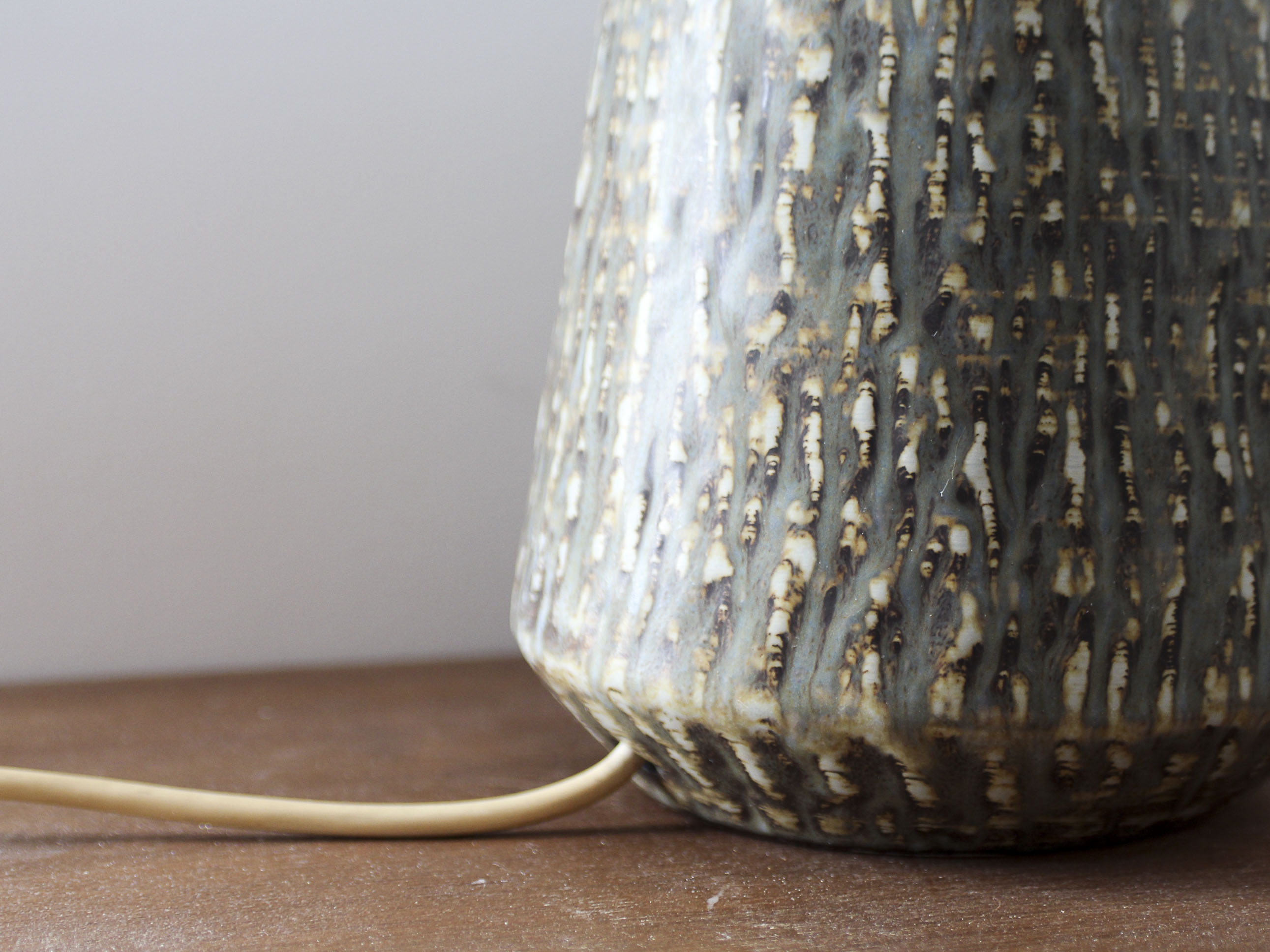 Rubus ceramic lamp stand by Gunnar Nylund for Rörstrand