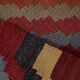Vintage Turkish Oushak Handwoven Rug 78x378 cm