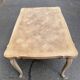 Louis XV extendable dining table renovated in raw wood 220cm