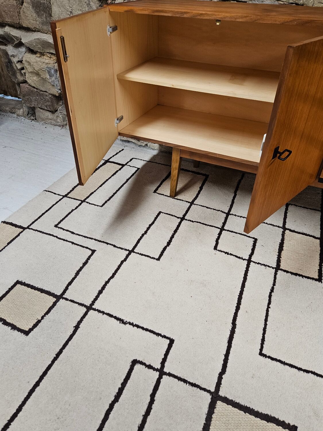 Sideboard style Scandinavian vintage 1970"