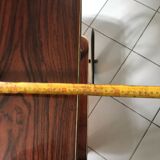 Rolling service wood and brass