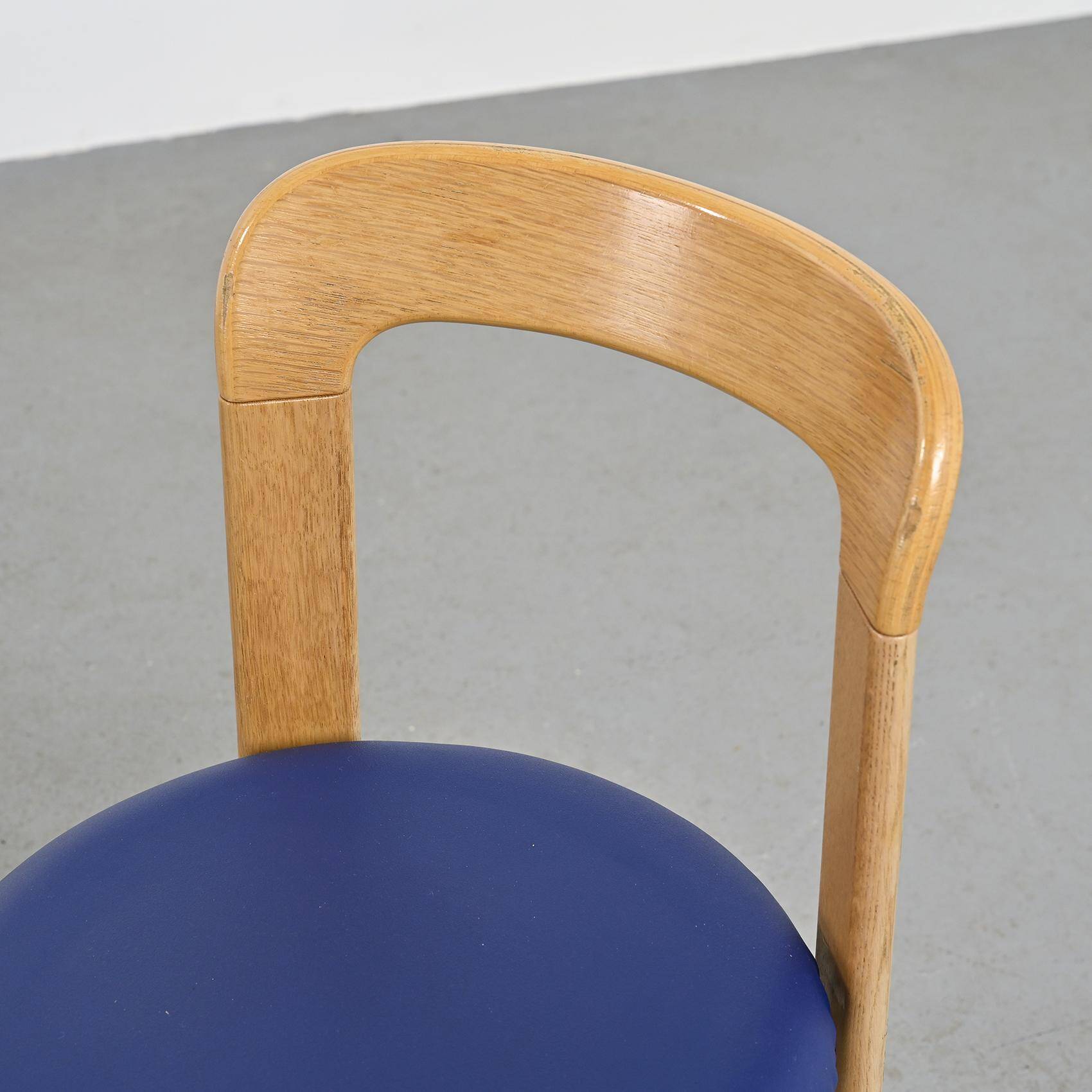 Suite de 4 chaises par Bruno Rey, Dietiker Switzerland