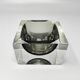 1960s Stunning grey ashtray or catchall by Flavio Poli for Seguso. Made in Italy