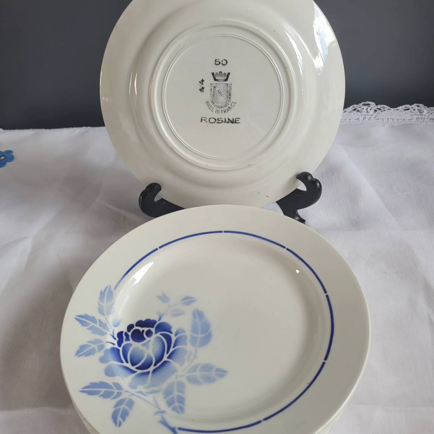 Assiettes à dessert