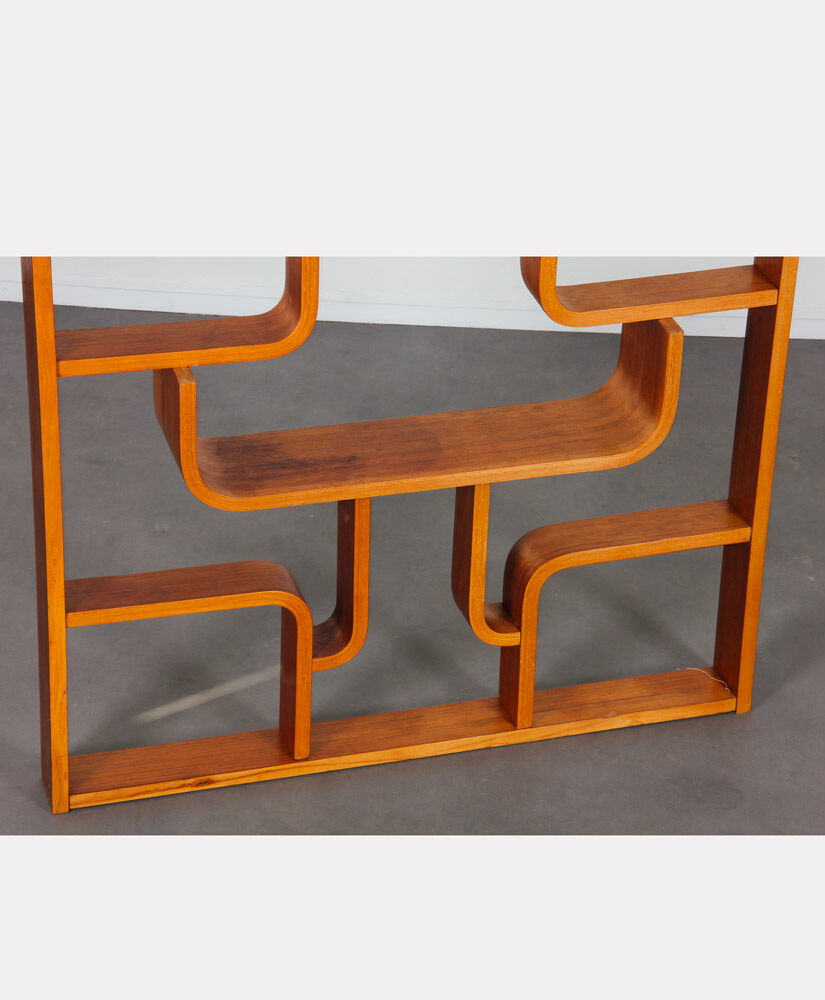 Claustra vintage, Czech mahogany made by Ludvik Volak, 1960