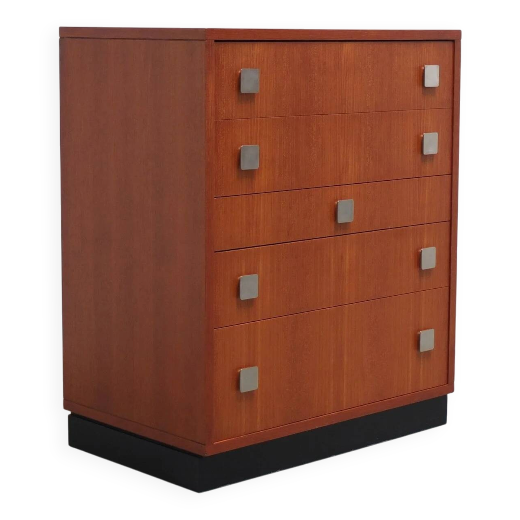 Teak chest of drawers by Alfred Hendrickx for Belform, 1960s