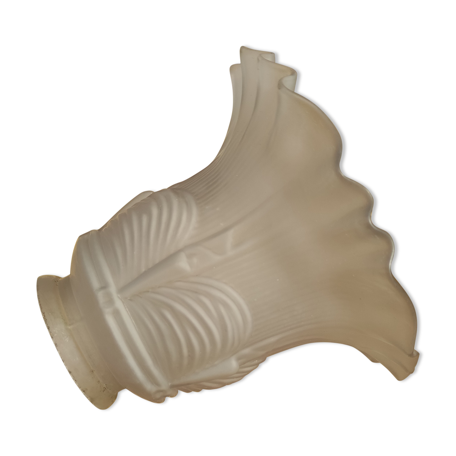 Lampe tulipe art déco