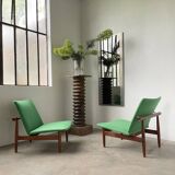 Pair of Finn Juhl Armchair model “Japan” France & Son