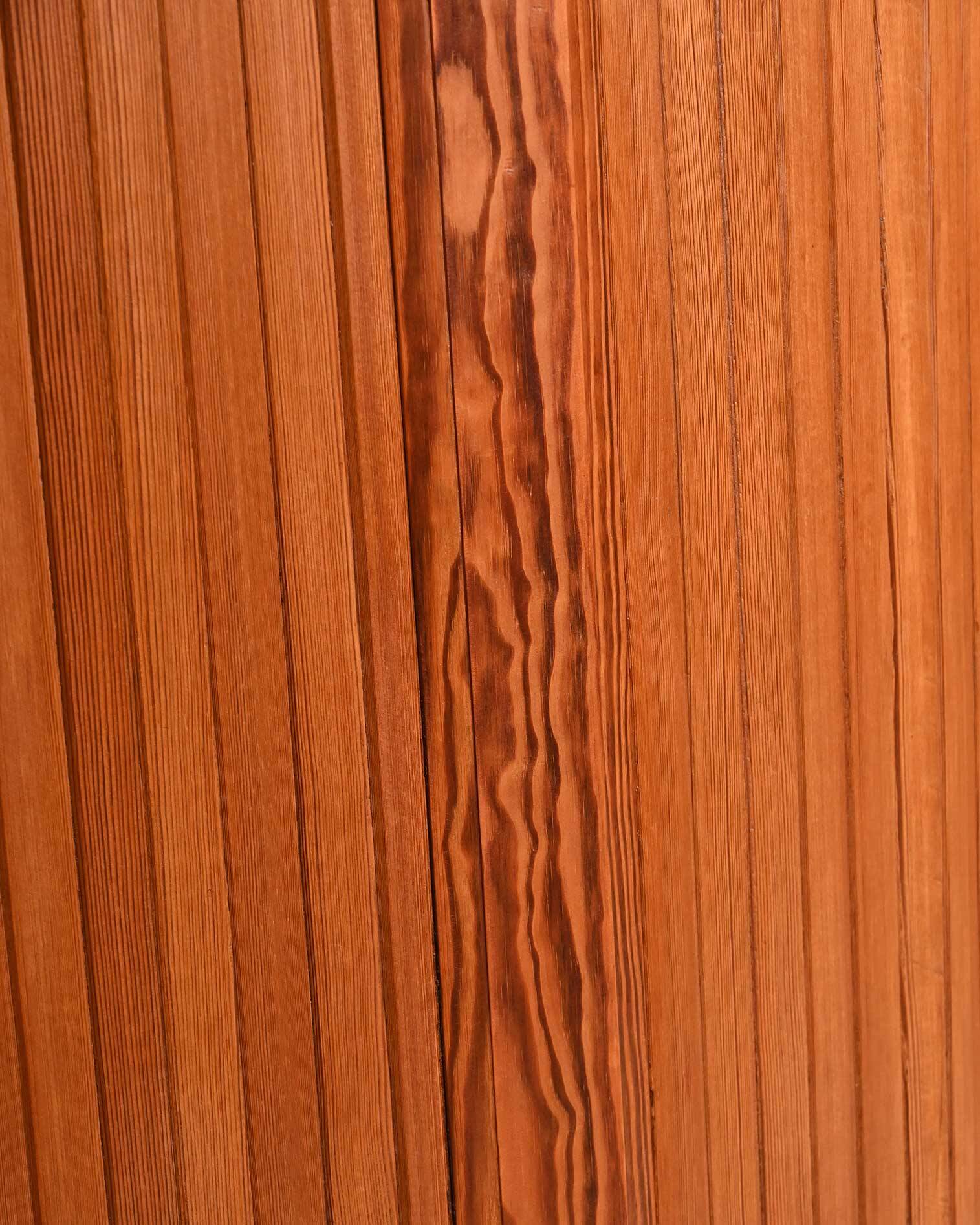French tamboured screen Jomain Baumann, 1950s