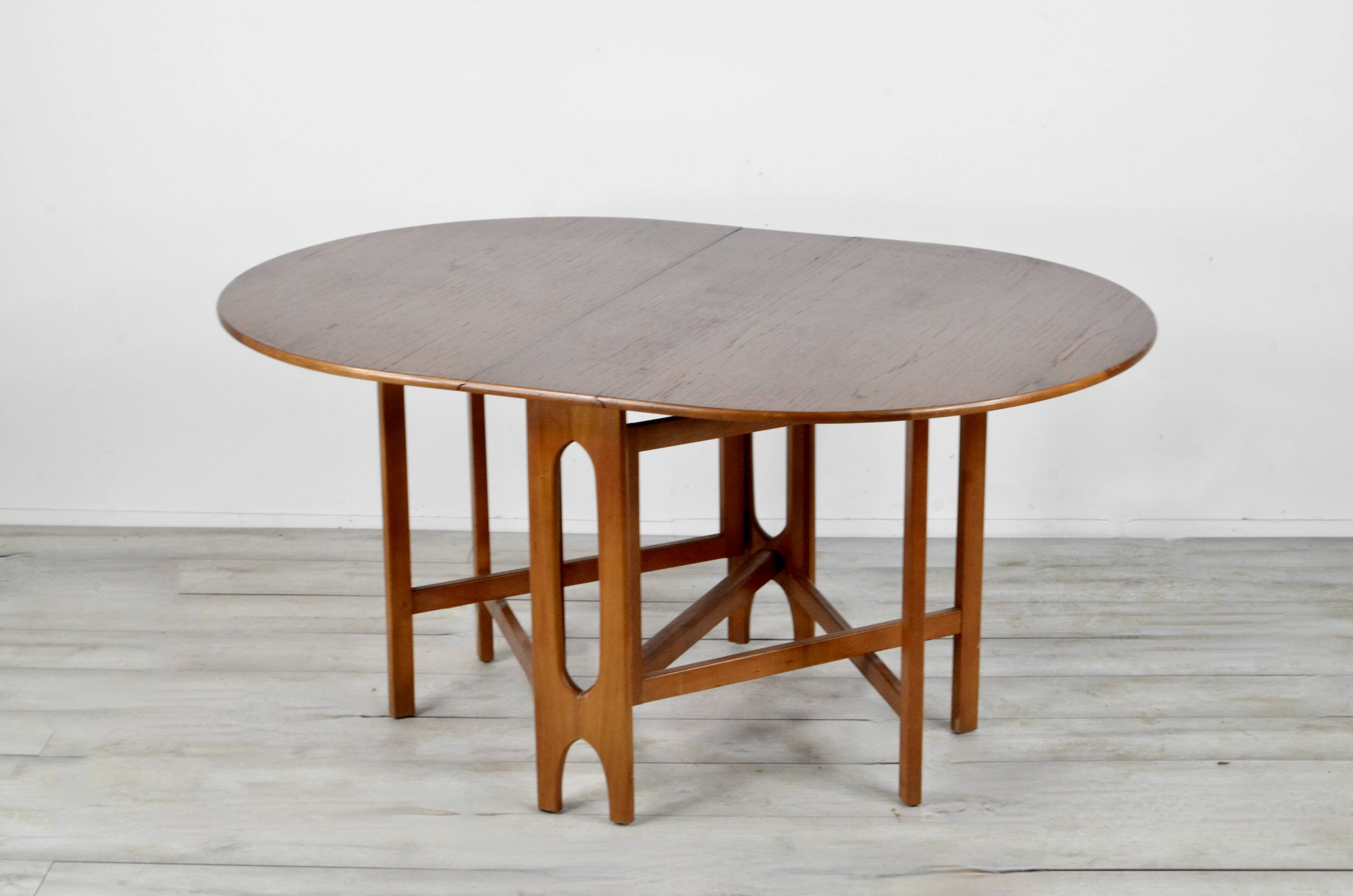 Vintage Jentique Drop Leaf Table. Delivery. Modern / Mid Century / Danish