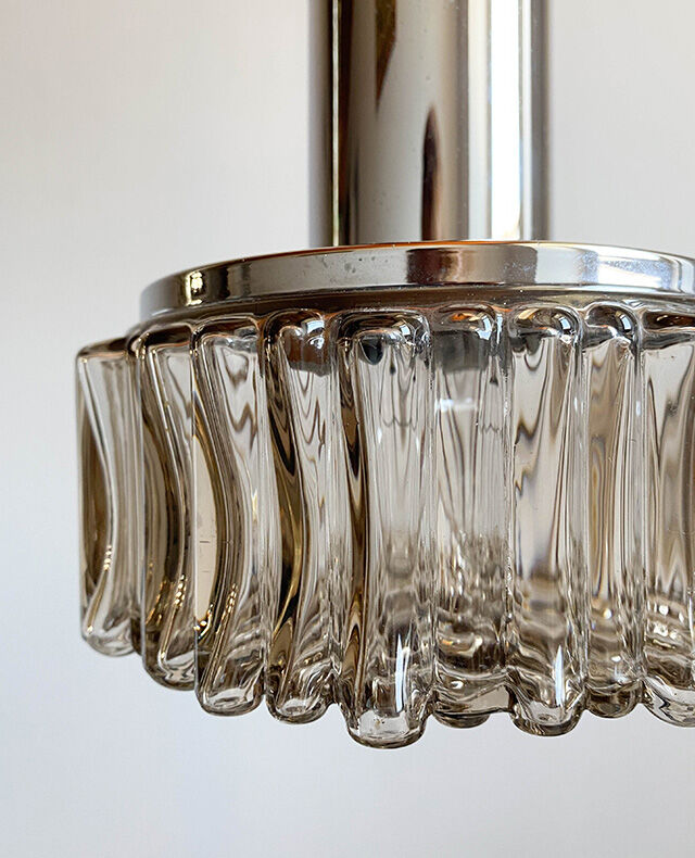 Suspension chrome Staff Leuchten