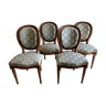 Louis XVI medallion chairs