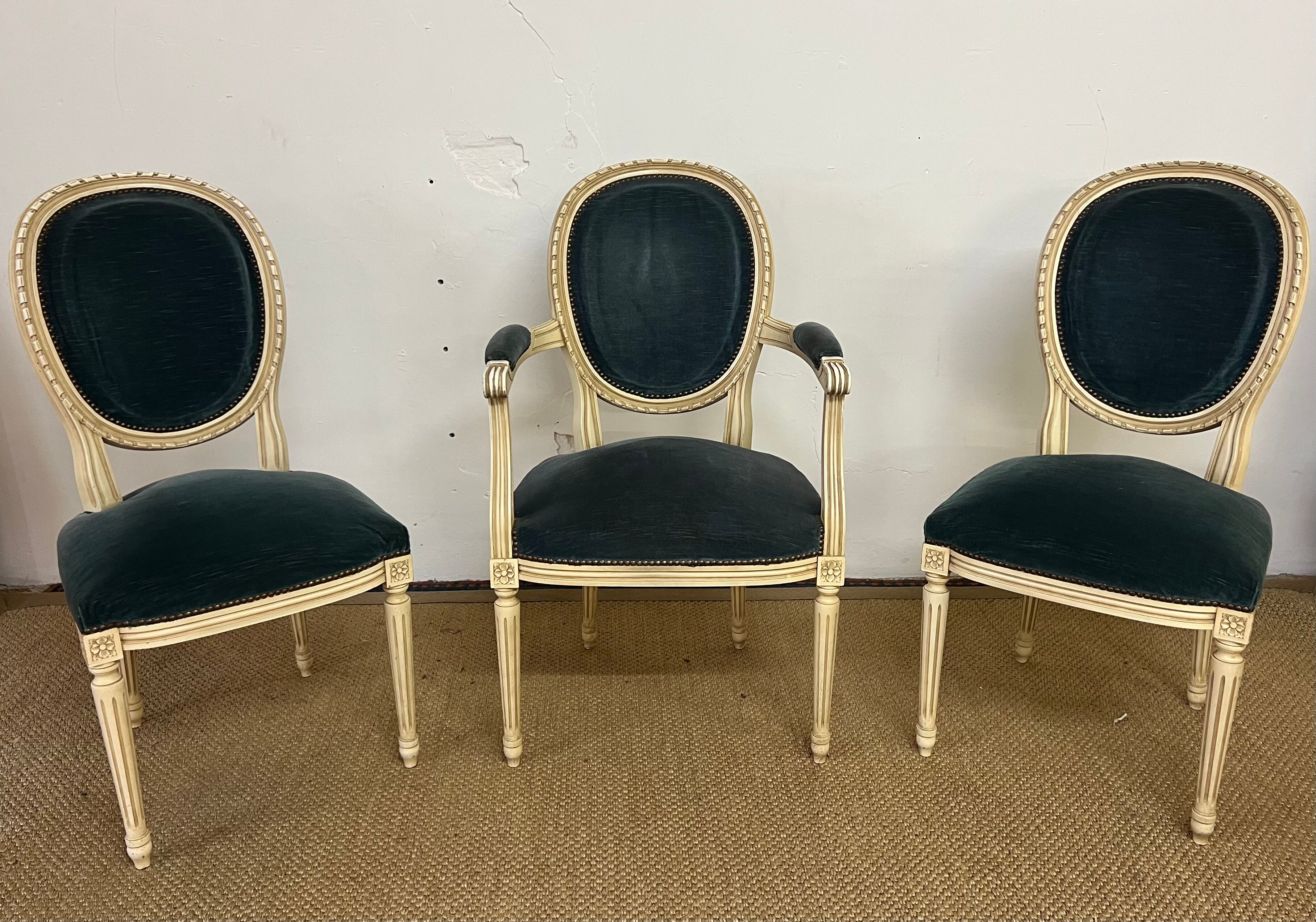 Set 2 chairs and an armchair "JP EALT"