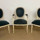 Ensemble 2 chaises et un fauteuil « JP EALT »