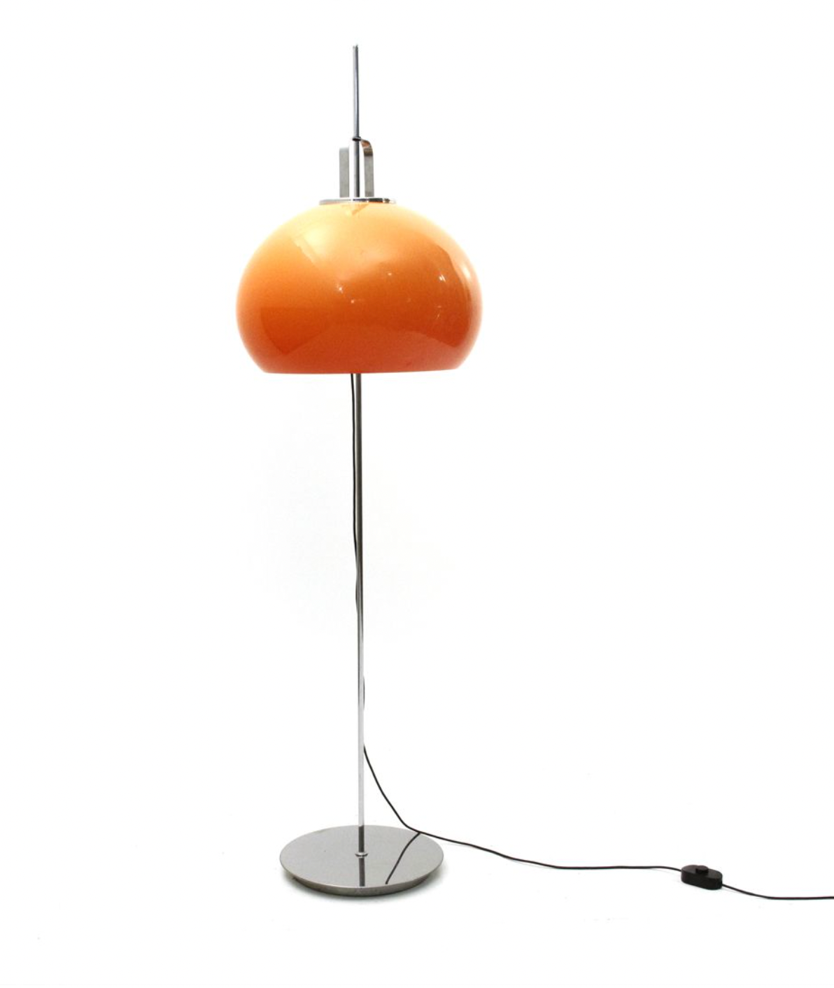 mushroom floor lamp Harvey Guzzini, Italy 1970