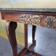 Napoleon III style mahogany console table