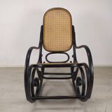 Rocking-chair curved wood