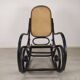 Rocking-chair curved wood