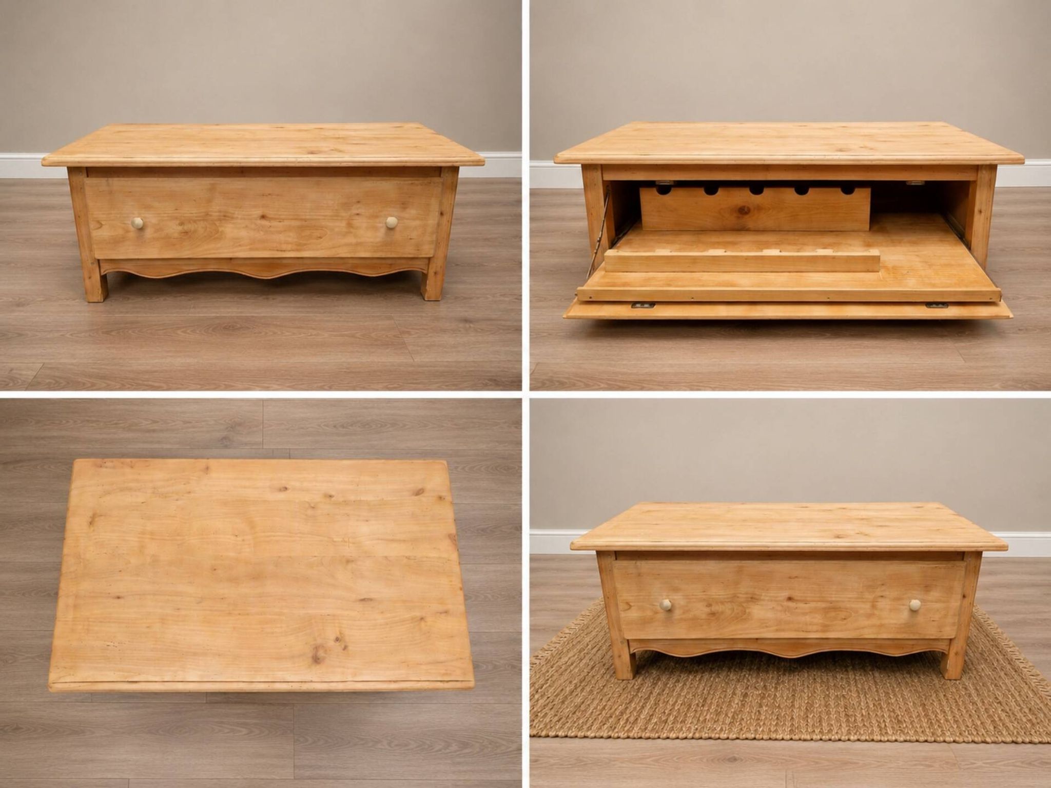 Aerogommer coffee table