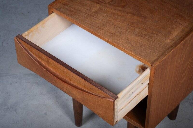Teak Bedside by Niels Clausen, 1960s