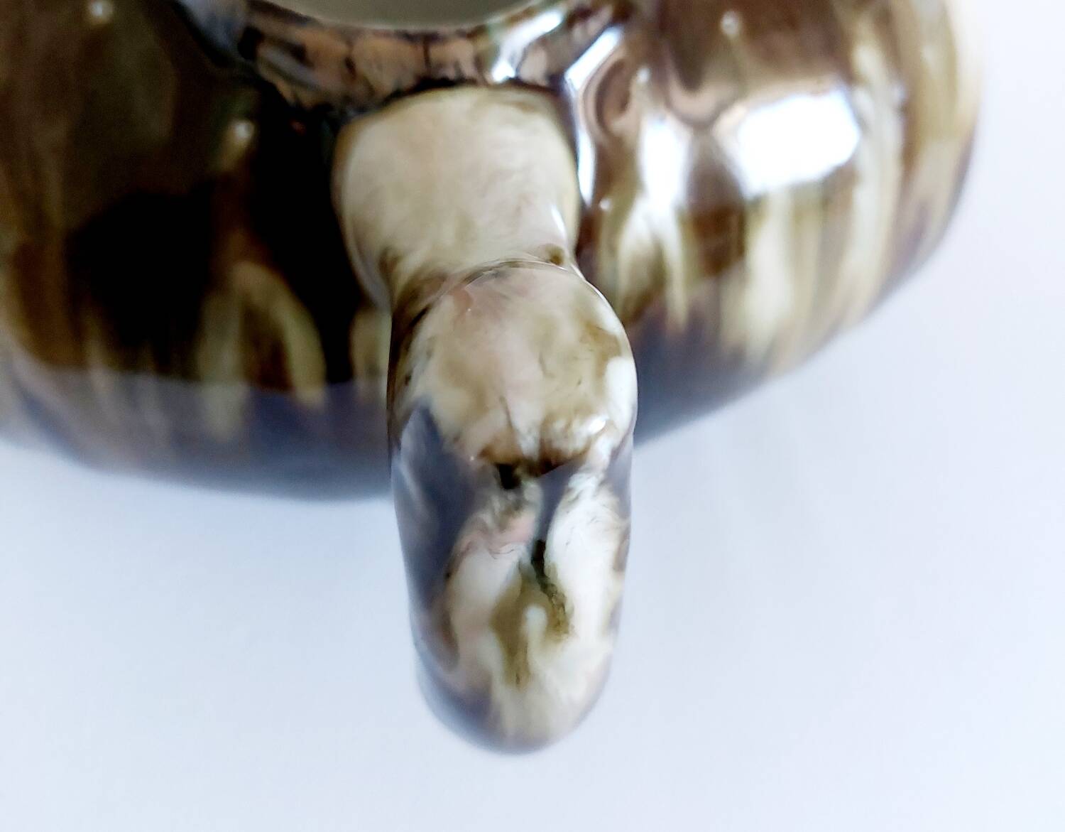 Vintage earthenware pitcher