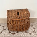 Wicker bicycle basket - vintage