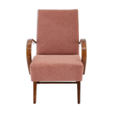 Fauteuil des années 1960 par Jaroslav Smidek pour TON, Tchécoslovaquie