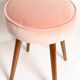 Mid-Century Pink Baby Stool, Europe, 1960s