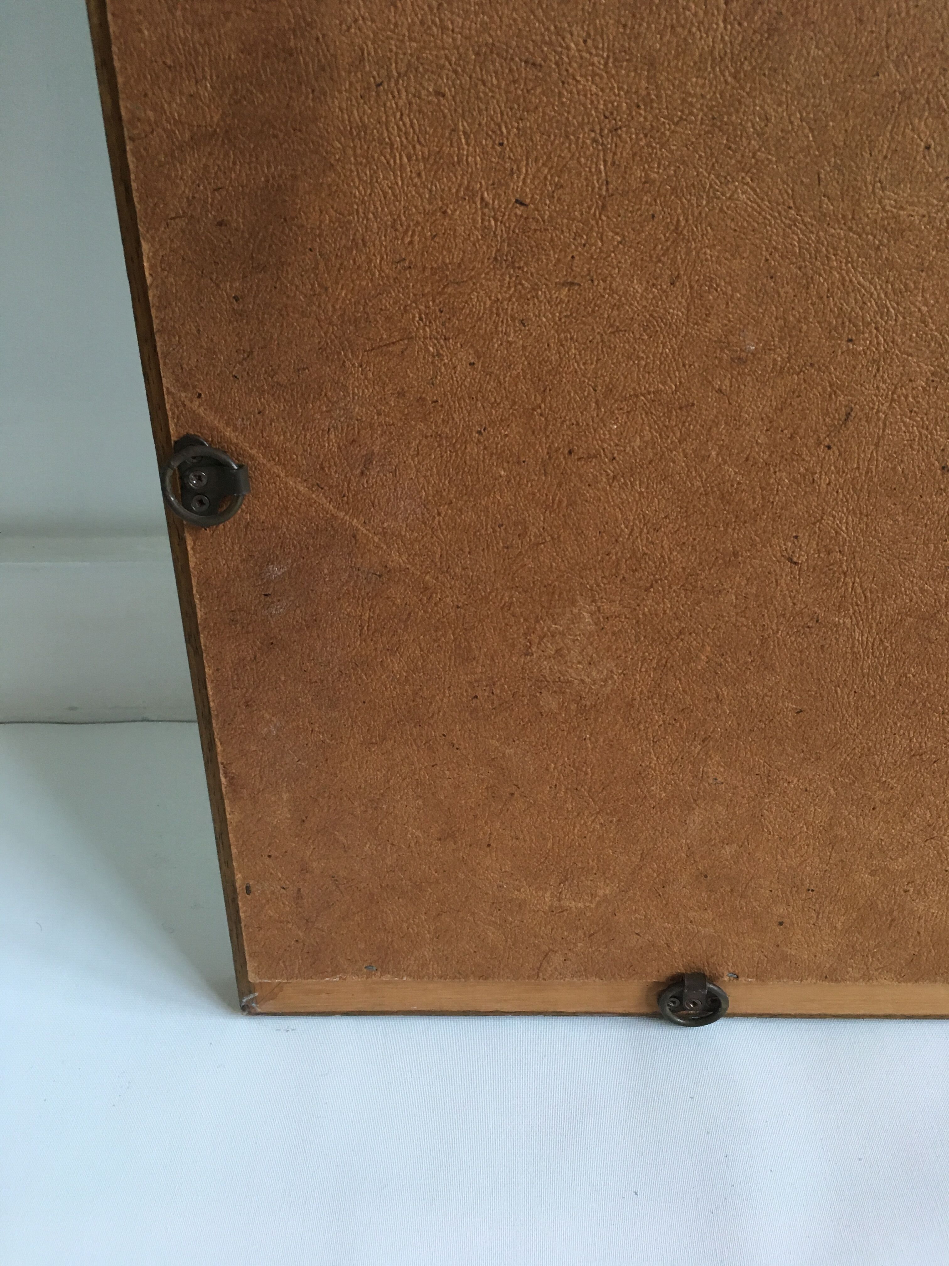 Wooden mirror 126x66cm