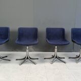 Osvaldo Borsani 'Modus' chairs for Tecno, 1970s - set of 4
