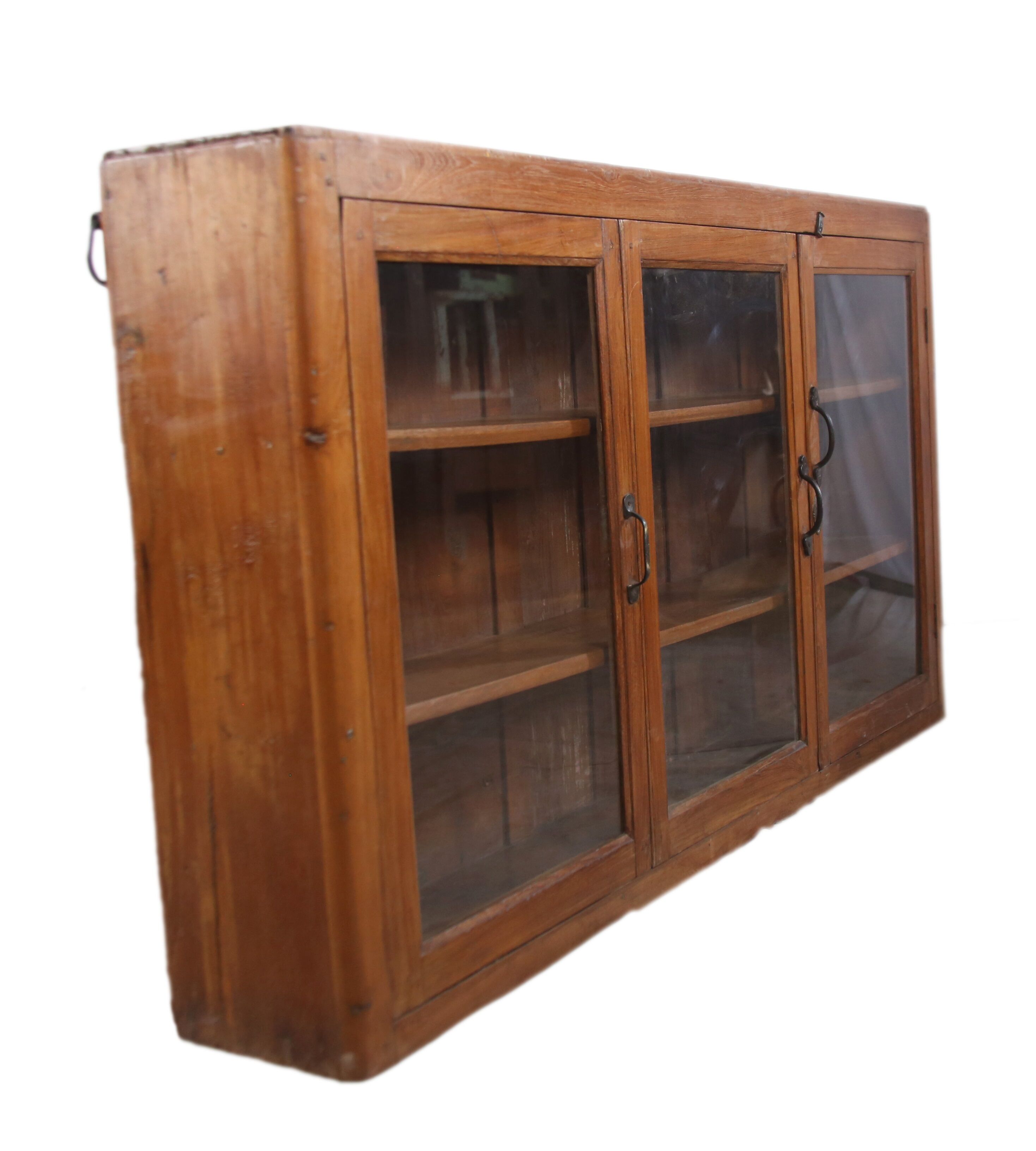Old Burmese teak showcase