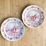 Plates 70's Gien for YR