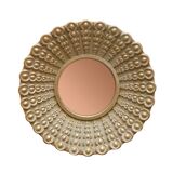 Gilded mirror