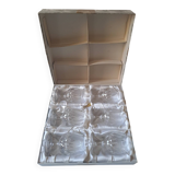 6 brandy glasses Bayel Cristallerie Royales De Champagne