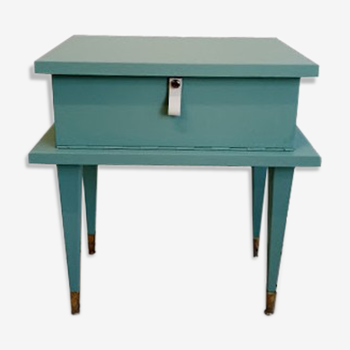 Mint green bedside 60