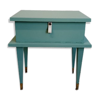 Mint green bedside 60