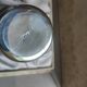 Baptism set silver-plated metal Liberty 1979