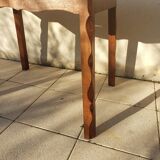 Rustic wooden table