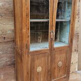 Vitrine Art déco en teck